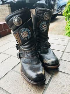 new rock ブーツ  サイズ41 美品 茶色のサムネイル