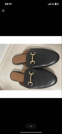 ブラックレザー ローファーのサムネイル