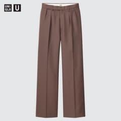 UNIQLO U   ウールブレンドタックパンツのサムネイル