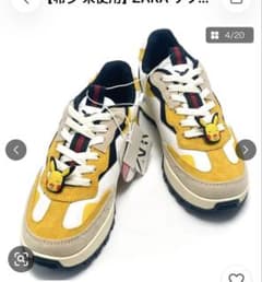ZARA ポケモン ピカチュウ コラボ スニーカー マルチカラー 未使用のサムネイル