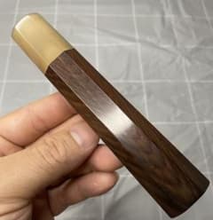 紫檀白水牛八角柄　ハンドル　牛刀　240mm 8寸用　包丁柄 紫檀白水牛八角柄 ハンドル 牛刀 240mm 8寸用 包丁柄 | Mercari