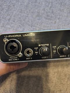 Behringer U-PHORIA UMC22 オーディオインターフェイスのサムネイル