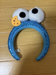 USJ クッキーモンスター カチューシャ スパンコールのサムネイル