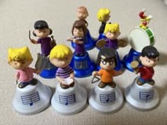 【希少】ペプシ スヌーピー ハンドベル 10個セットのサムネイル
