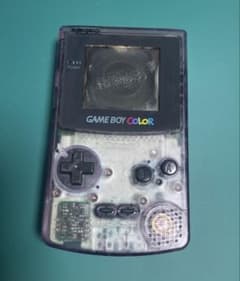 Nintendo GAME BOY COLOR クリアパープル　　ジャンクのサムネイル