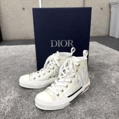 DIOR B23 ハイカットスニーカー オブリーク ホワイト 3SH118YNTのサムネイル