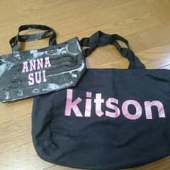値下げ！ANNA SUI、 kitsonバックセットのサムネイル