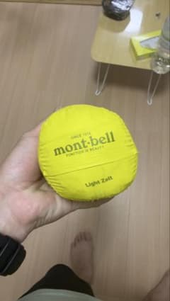 mont-bell ライトツェルト イエローのサムネイル
