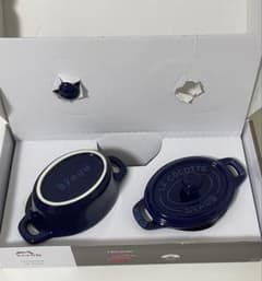 STAUB ミニココット 2個セット ネイビーのサムネイル