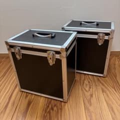 レコードハードケース 2個セット DJ用 収納ボックス - メルカリ