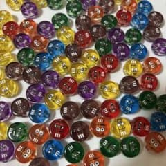 m&m's デコパーツ ビーズ ハンドメイド ランダム20個セットのサムネイル