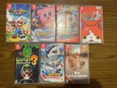 ニンテンドースイッチ　ソフトまとめうりのサムネイル
