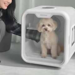 ペット用ドライヤーボックス ホワイト 63L【開封済み・新品未使用訳
