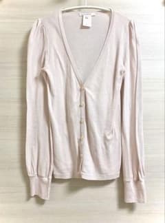 ヴァネッサブリューノ　カーディガン　フランス製　桜色ピンク