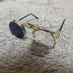 サングラス 跳ね上げ式 ヴィンテージ風 - メルカリ