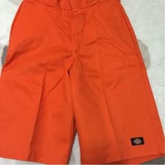 【美品】ディッキーズ ハーフパンツ オレンジ 28のサムネイル