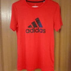 adidas 半袖Tシャツ 150cm レッドのサムネイル