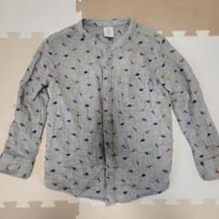 LINDEX キッズ 長袖シャツ 恐竜柄 122cmのサムネイル