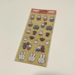 ミッフィー　エポキシシール　Miffy ぷっくり　シール