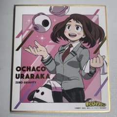 ヒロアカ 麗日お茶子 ミニ色紙 手入れのサムネイル