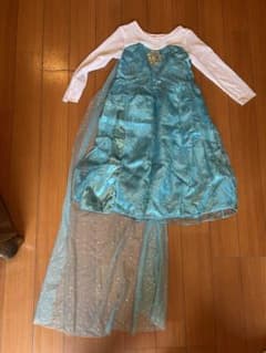 エルサ風 ドレス コスプレ衣装　120のサムネイル