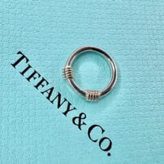 美品】約7号 ティファニー Tiffany バンドウィズ18KSV925コンビ - メルカリ