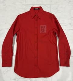 【新品未使用】RAF SIMONSロゴパッチデニムシャツのサムネイル