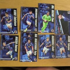 ポテトチップス 日本代表サッカー選手トレカセットのサムネイル