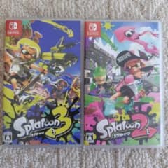 Nintendo Switch Splatoon 2 & Splatoon 3 Set