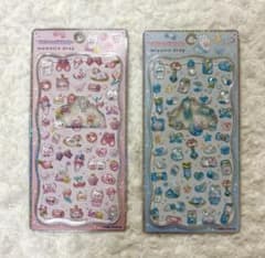 正規品♡プチドロップステッカー♡2点セット♡ももいろ♡みずいろ♡新品未使用♡のサムネイル