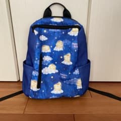 aiさま専用　サンリオ　ポムポムプリン　青　リュックサックのサムネイル