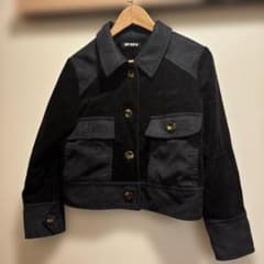 MARY QUANTマリークワント コーデュロイショートジャケットsizeMのサムネイル