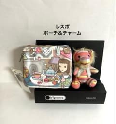タグ付き新品 レスポートサック ポーチ＆チャーム 2点セット - メルカリ