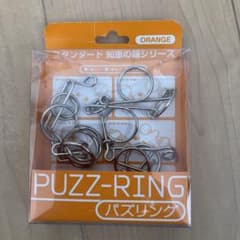 知恵の輪、パズリング、オレンジのサムネイル