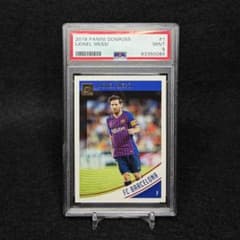 PSA9 2018 Panini Donruss Soccer Messi