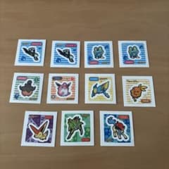 ポケモンパン デコキャラシール ポケモンファン11枚セットのサムネイル