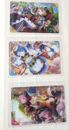 プロセカ ウエハース7 カード 3枚 桐谷遥 鳳えむ 鏡音リンのサムネイル