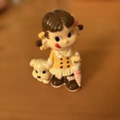 不二家 ペコファミリークラブ ペコちゃん おでかけ ミニフィギュア 陶