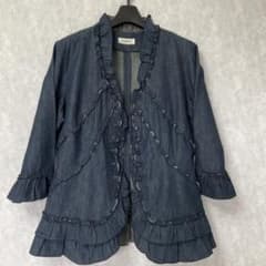 インゲボルグデニムジャケット レディースGジャン フリル上着 可愛い 8