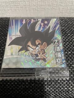 ドラゴンボール 超戦士シールウエハース超 孫悟空 超14-01 劇GRのサムネイル