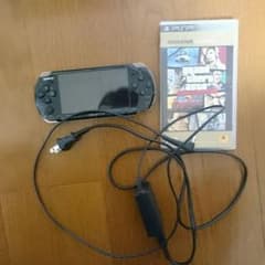 最終値引き❗PSP3000ブラック&ソフト１本のサムネイル