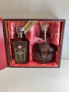 サントリー クレスト 12年 ＆ サントリーブランデー XO 【4361