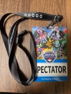 PJCS ジャパンチャンピオンシップス SPECTATORパス ポケカ 入場者のサムネイル