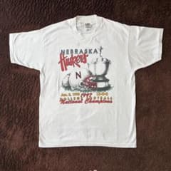 90s Nebraska Huskers Tシャツ Lサイズのサムネイル