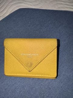 BALENCIAGA 三つ折り財布 イエローのサムネイル