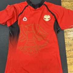 ラグビーウェアセット（赤・黒）のサムネイル