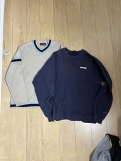 Vans 90’s ニット　スウェット　2枚セットのサムネイル