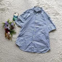 Nautica Short-Sleeve Shirt, Size L, Checkered, Button-Down, Embroidered Logo, Loose Fit, Men's