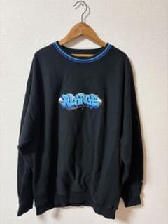 XLARGE スウェット ブラック 刺繍ロゴ