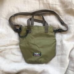 エルエルビーン　サコッシュ　巾着　ノベルティ　2wayのサムネイル